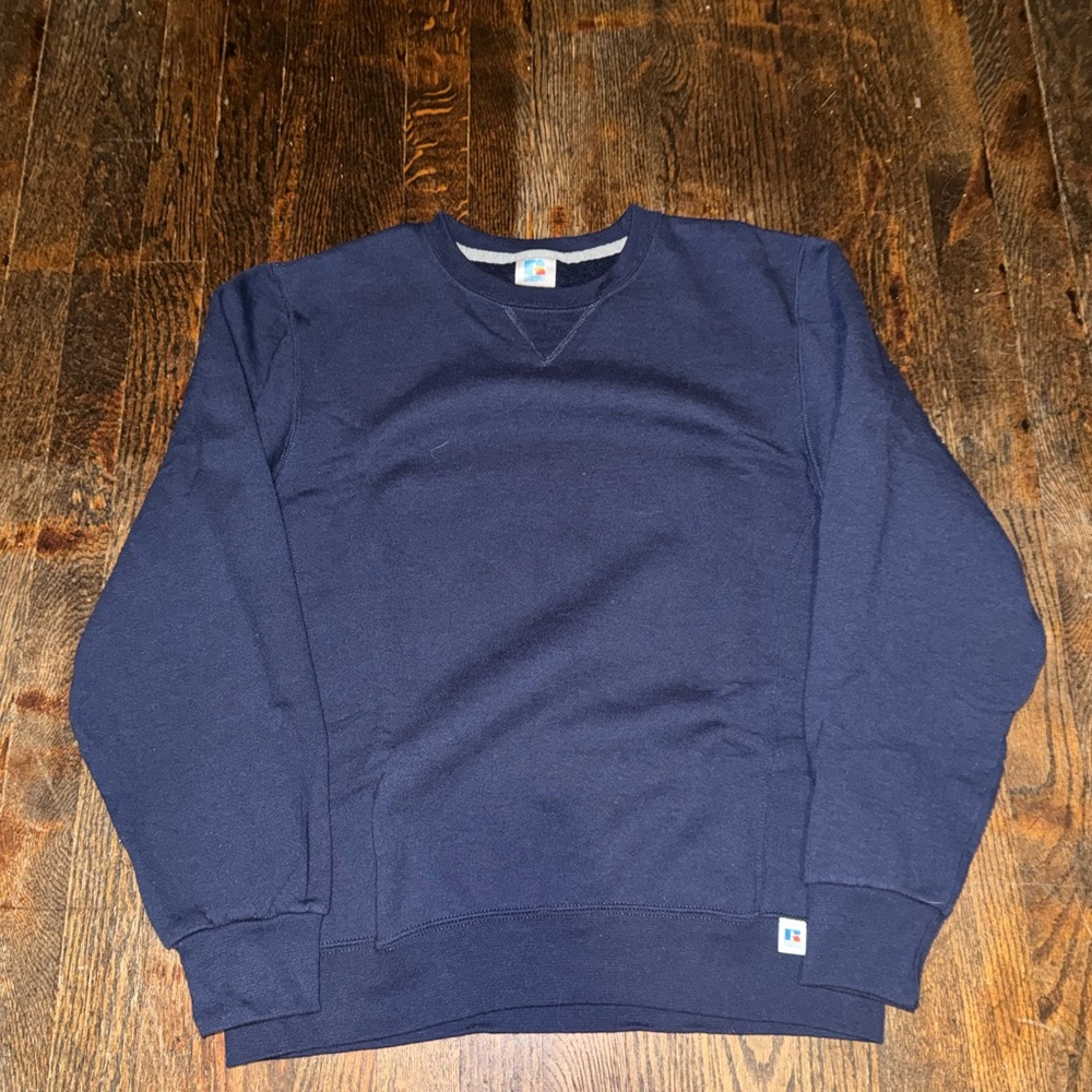 Russell Athletic Dark Blue Crewneck Sweater